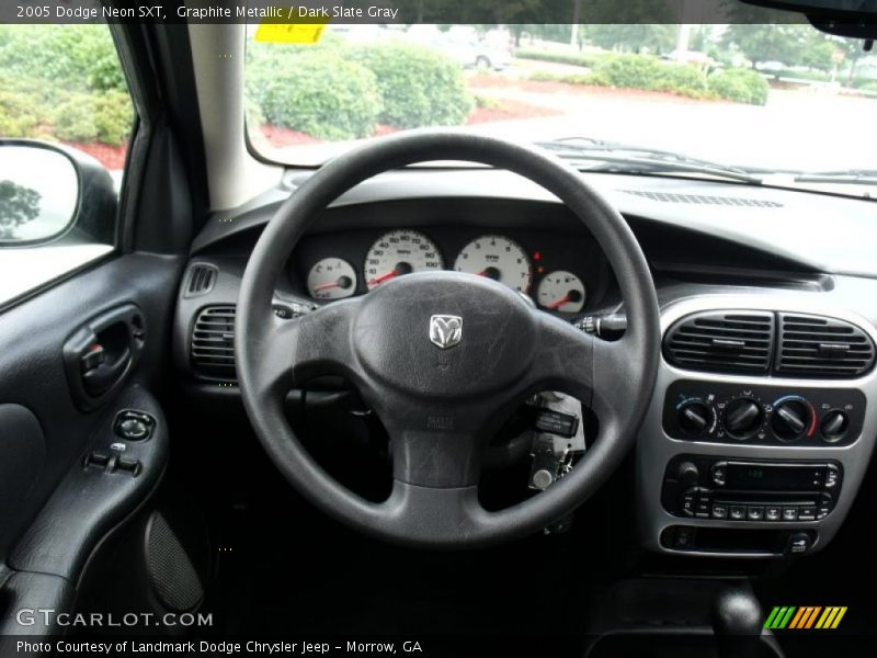 Graphite Metallic / Dark Slate Gray 2005 Dodge Neon SXT