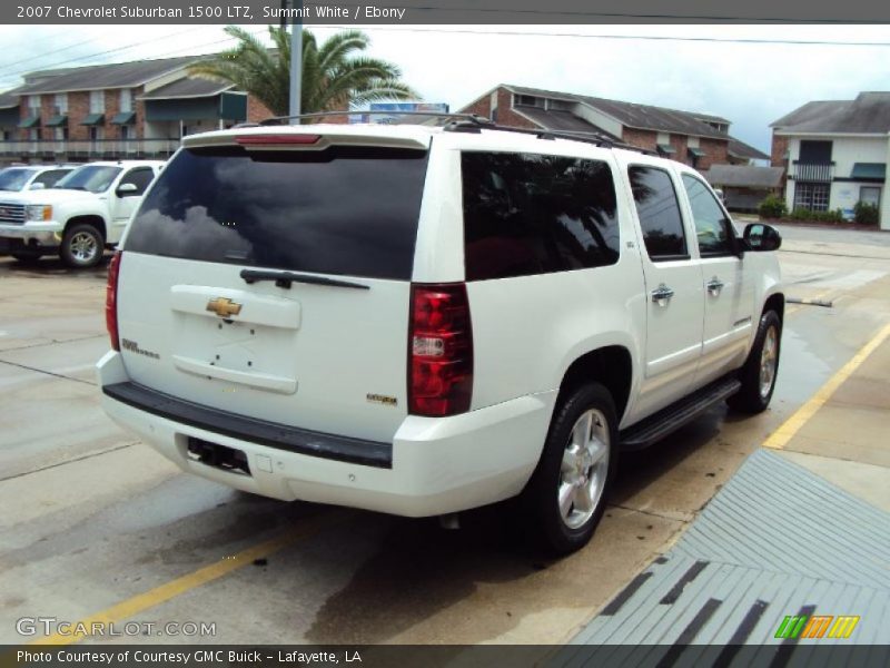 Summit White / Ebony 2007 Chevrolet Suburban 1500 LTZ