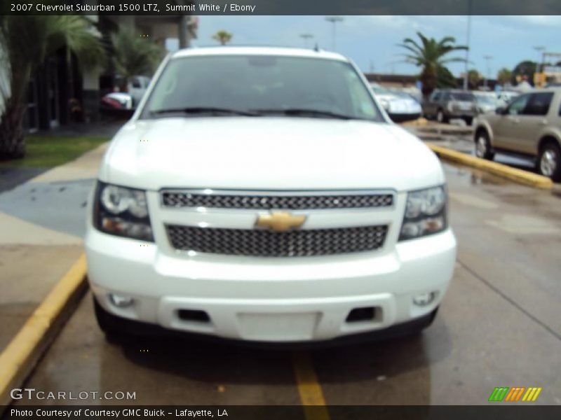 Summit White / Ebony 2007 Chevrolet Suburban 1500 LTZ
