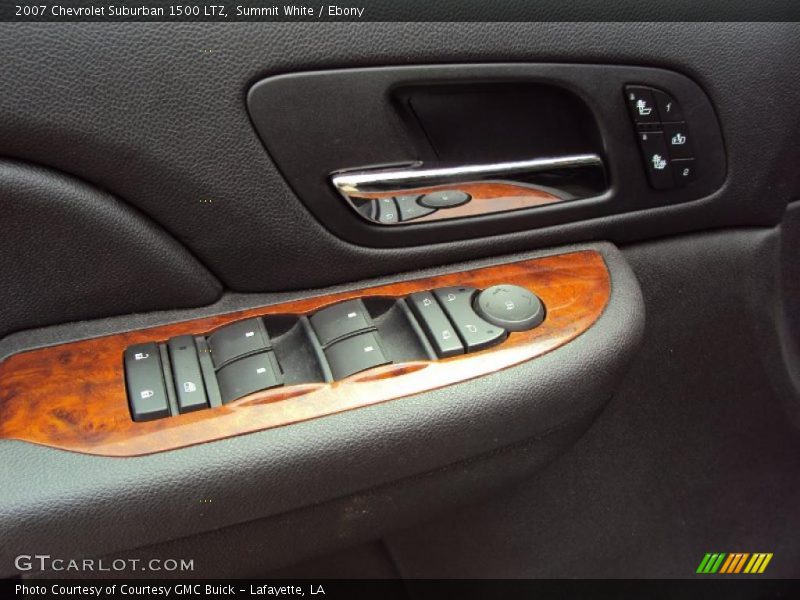 Summit White / Ebony 2007 Chevrolet Suburban 1500 LTZ