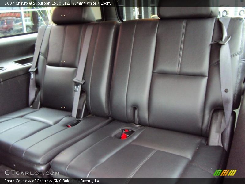 Summit White / Ebony 2007 Chevrolet Suburban 1500 LTZ
