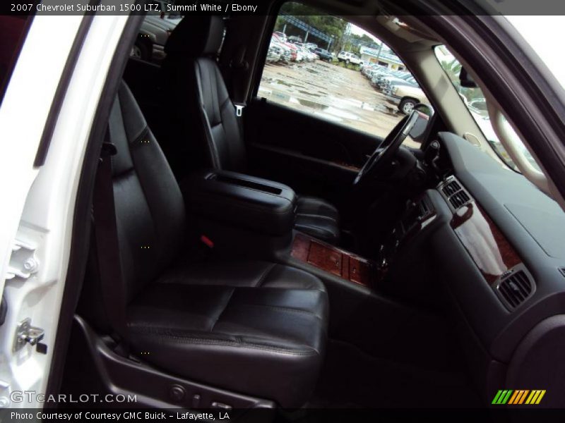 Summit White / Ebony 2007 Chevrolet Suburban 1500 LTZ