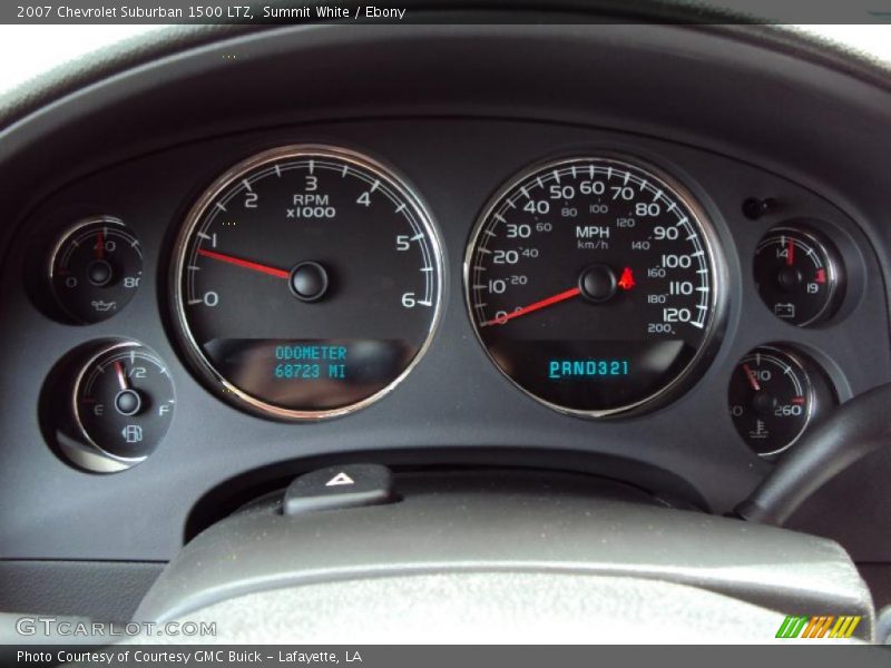 Summit White / Ebony 2007 Chevrolet Suburban 1500 LTZ