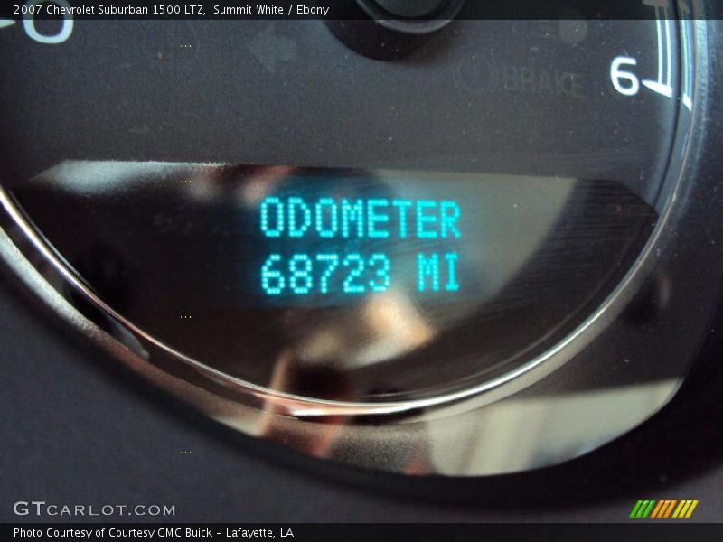 Summit White / Ebony 2007 Chevrolet Suburban 1500 LTZ
