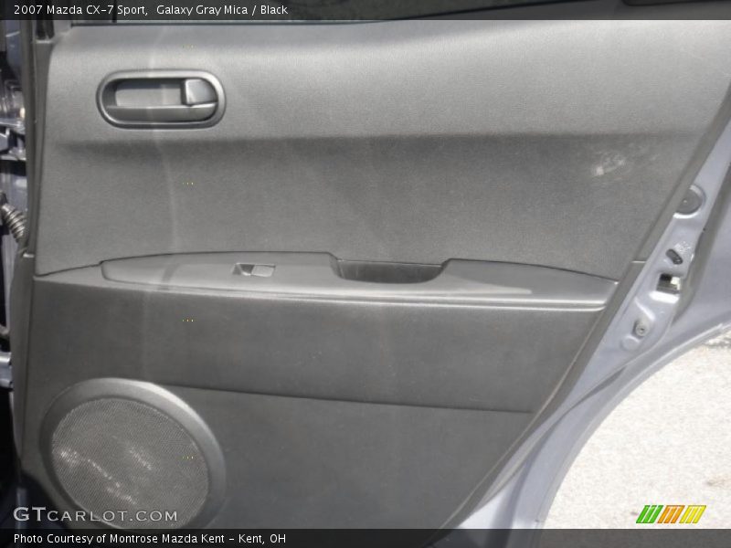 Galaxy Gray Mica / Black 2007 Mazda CX-7 Sport