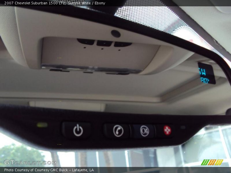 Summit White / Ebony 2007 Chevrolet Suburban 1500 LTZ