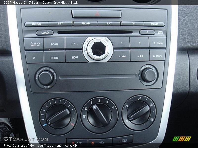 Galaxy Gray Mica / Black 2007 Mazda CX-7 Sport