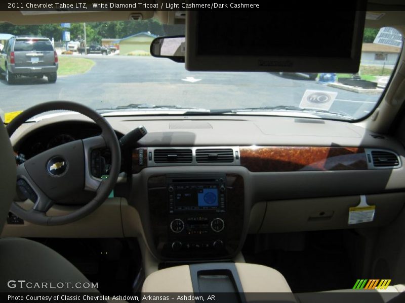 White Diamond Tricoat / Light Cashmere/Dark Cashmere 2011 Chevrolet Tahoe LTZ