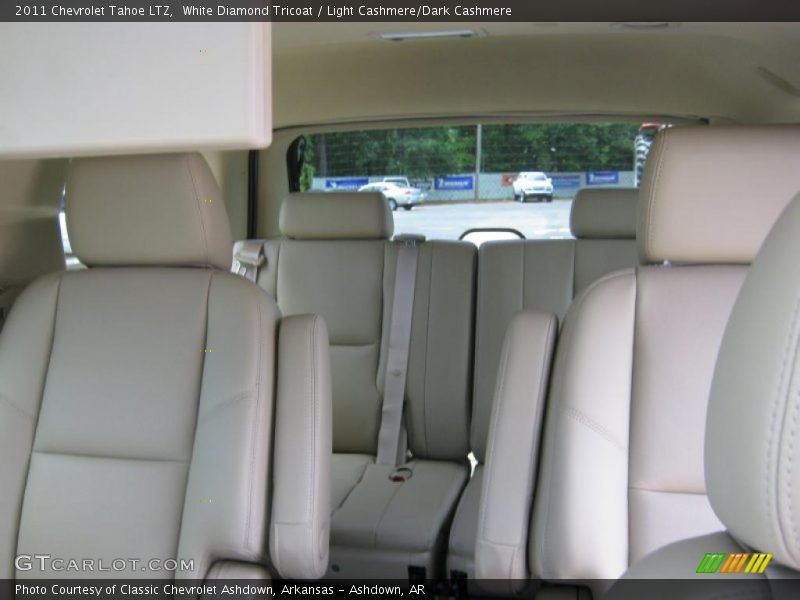 White Diamond Tricoat / Light Cashmere/Dark Cashmere 2011 Chevrolet Tahoe LTZ