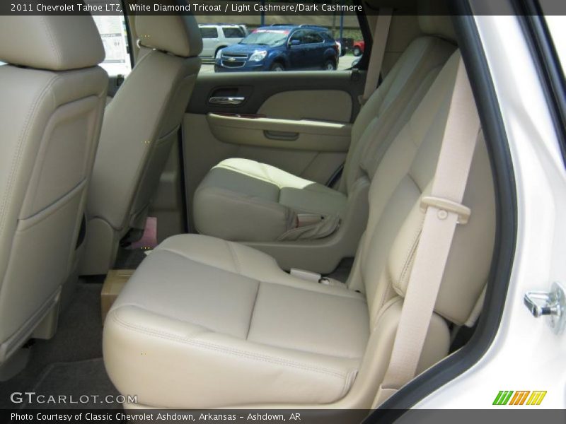 White Diamond Tricoat / Light Cashmere/Dark Cashmere 2011 Chevrolet Tahoe LTZ