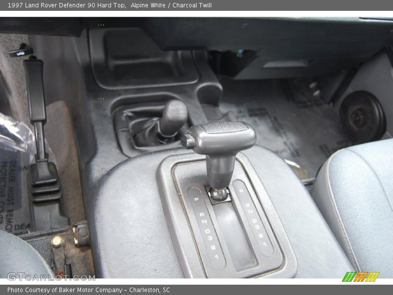 Alpine White / Charcoal Twill 1997 Land Rover Defender 90 Hard Top
