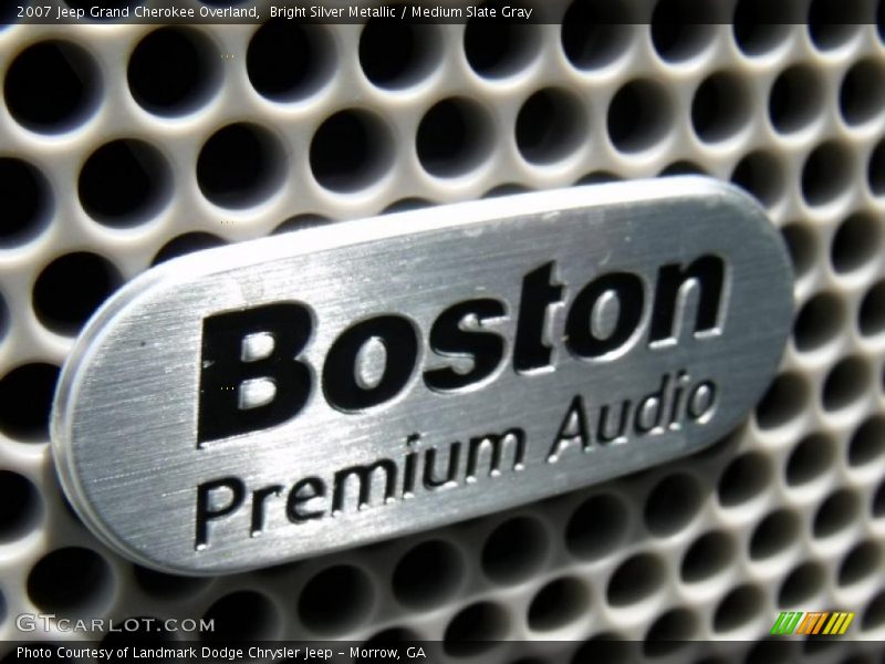 Bright Silver Metallic / Medium Slate Gray 2007 Jeep Grand Cherokee Overland