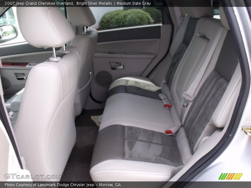 Bright Silver Metallic / Medium Slate Gray 2007 Jeep Grand Cherokee Overland