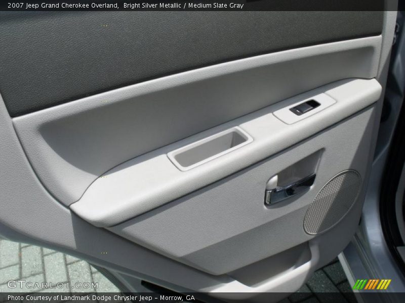 Bright Silver Metallic / Medium Slate Gray 2007 Jeep Grand Cherokee Overland