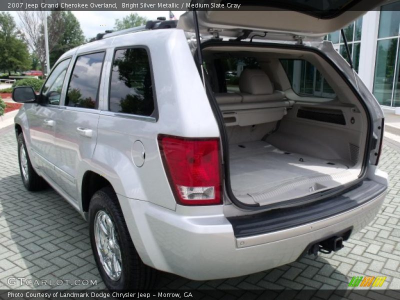 Bright Silver Metallic / Medium Slate Gray 2007 Jeep Grand Cherokee Overland