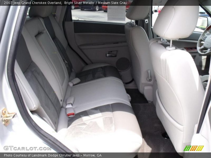 Bright Silver Metallic / Medium Slate Gray 2007 Jeep Grand Cherokee Overland