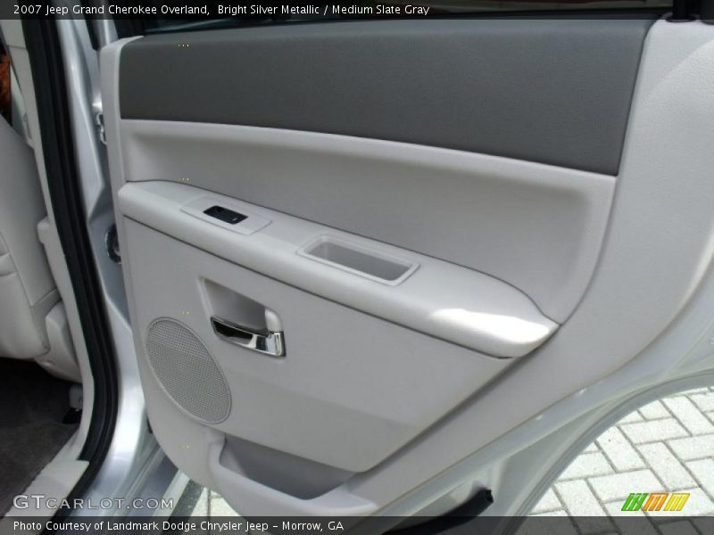 Bright Silver Metallic / Medium Slate Gray 2007 Jeep Grand Cherokee Overland