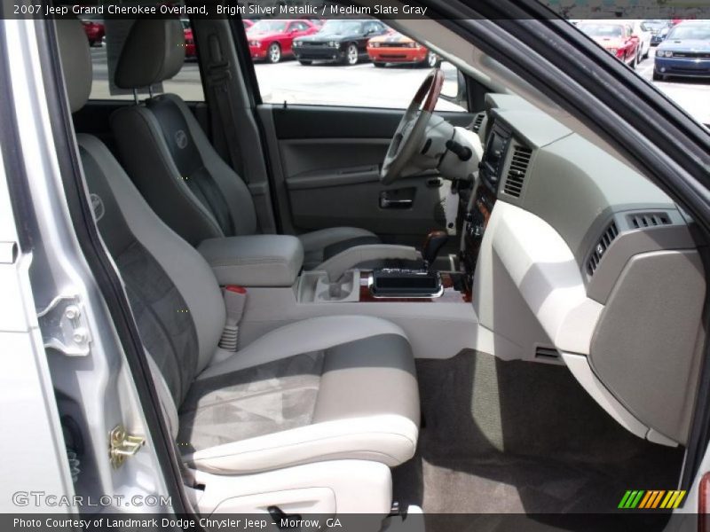 Bright Silver Metallic / Medium Slate Gray 2007 Jeep Grand Cherokee Overland