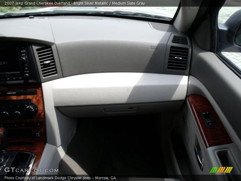 Bright Silver Metallic / Medium Slate Gray 2007 Jeep Grand Cherokee Overland