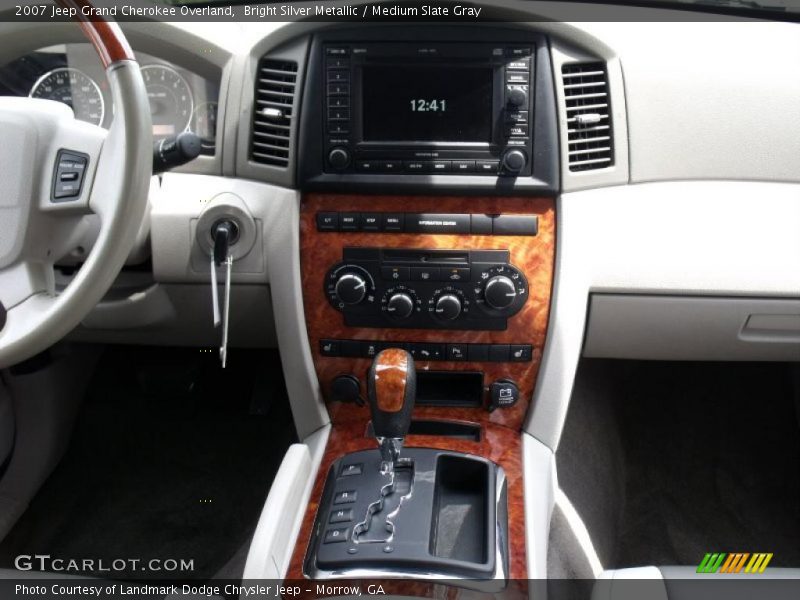 Bright Silver Metallic / Medium Slate Gray 2007 Jeep Grand Cherokee Overland