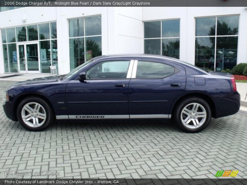 Midnight Blue Pearl / Dark Slate Gray/Light Graystone 2006 Dodge Charger R/T