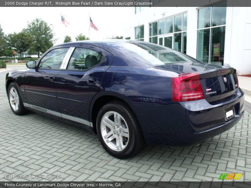 Midnight Blue Pearl / Dark Slate Gray/Light Graystone 2006 Dodge Charger R/T