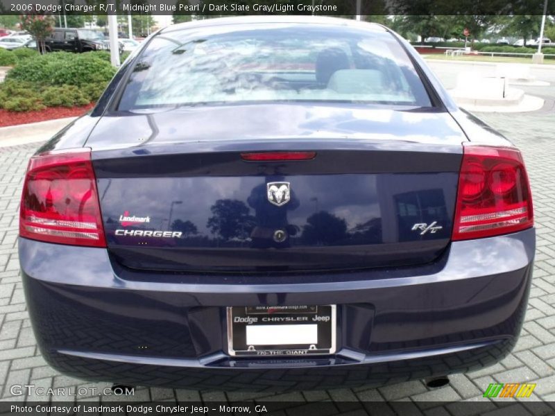 Midnight Blue Pearl / Dark Slate Gray/Light Graystone 2006 Dodge Charger R/T