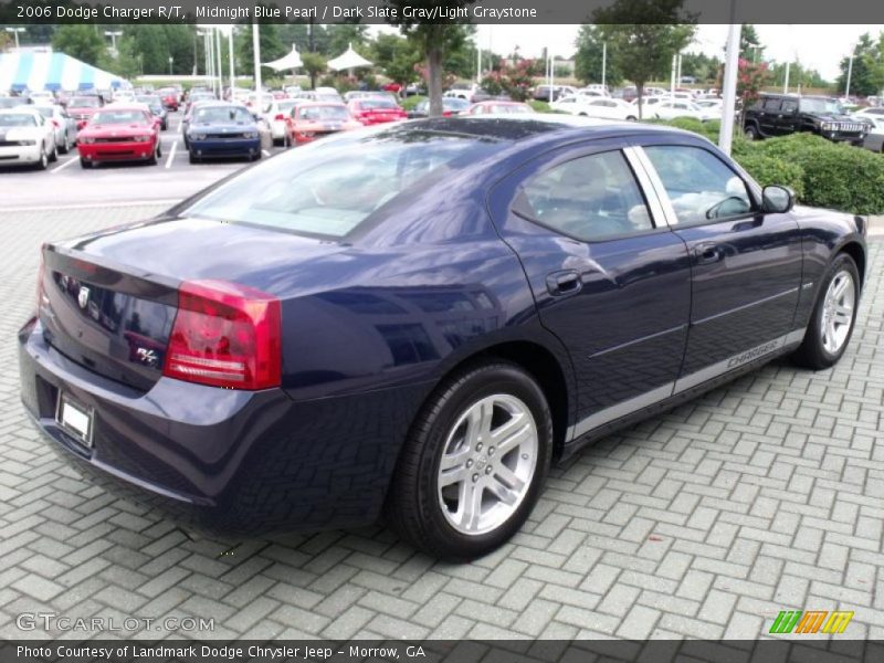 Midnight Blue Pearl / Dark Slate Gray/Light Graystone 2006 Dodge Charger R/T