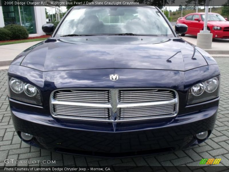 Midnight Blue Pearl / Dark Slate Gray/Light Graystone 2006 Dodge Charger R/T