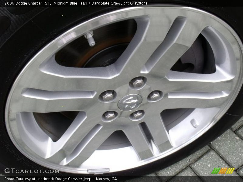 Midnight Blue Pearl / Dark Slate Gray/Light Graystone 2006 Dodge Charger R/T