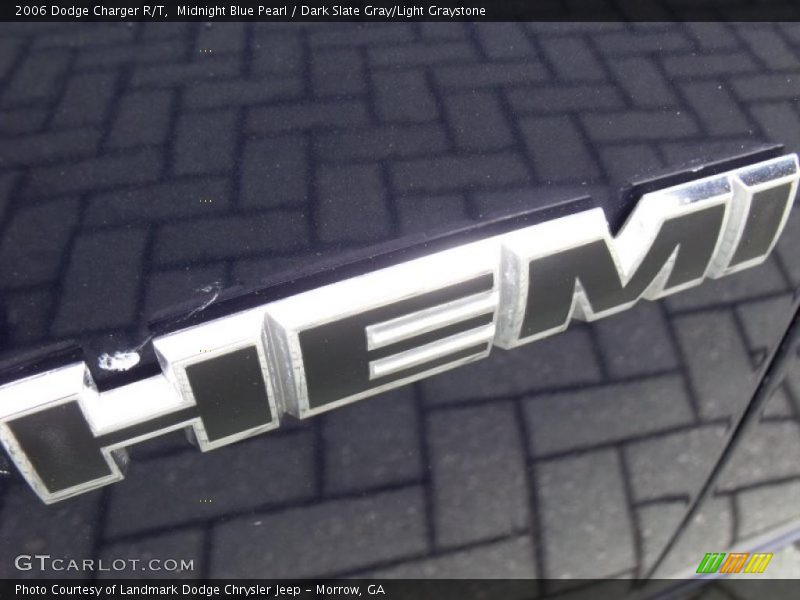 Midnight Blue Pearl / Dark Slate Gray/Light Graystone 2006 Dodge Charger R/T