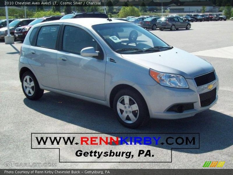 Cosmic Silver / Charcoal 2010 Chevrolet Aveo Aveo5 LT