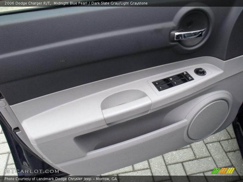 Midnight Blue Pearl / Dark Slate Gray/Light Graystone 2006 Dodge Charger R/T