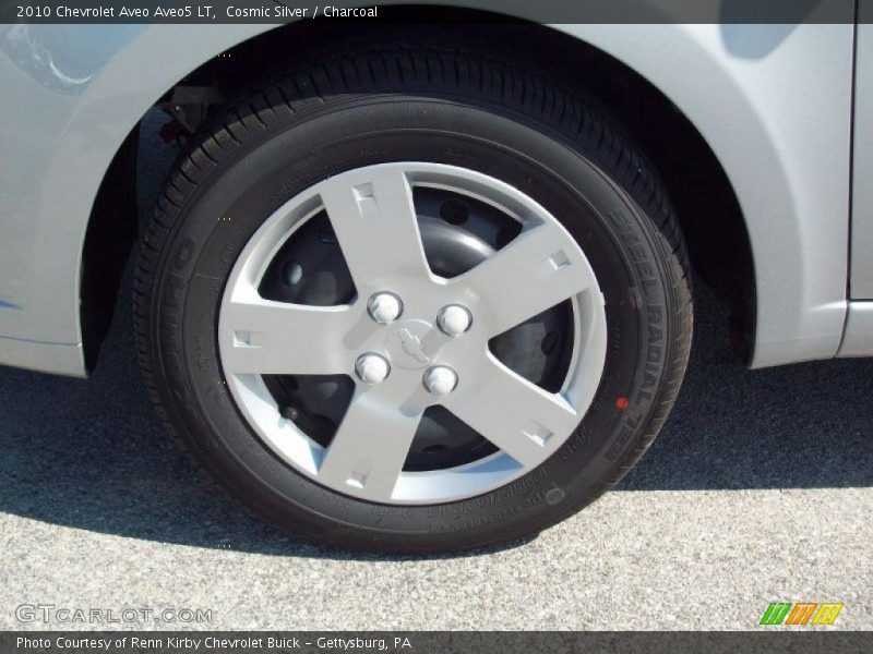 Cosmic Silver / Charcoal 2010 Chevrolet Aveo Aveo5 LT