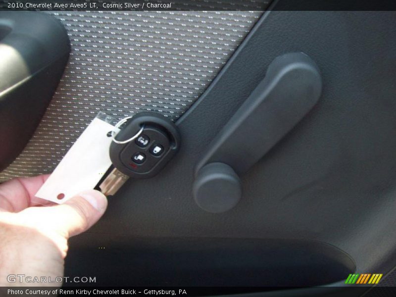 Cosmic Silver / Charcoal 2010 Chevrolet Aveo Aveo5 LT