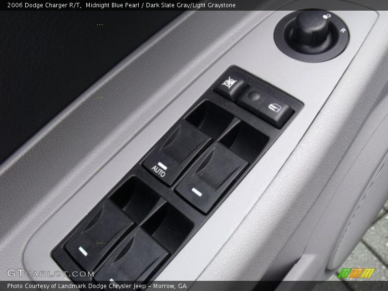 Midnight Blue Pearl / Dark Slate Gray/Light Graystone 2006 Dodge Charger R/T