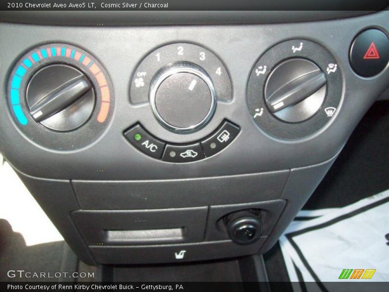Cosmic Silver / Charcoal 2010 Chevrolet Aveo Aveo5 LT