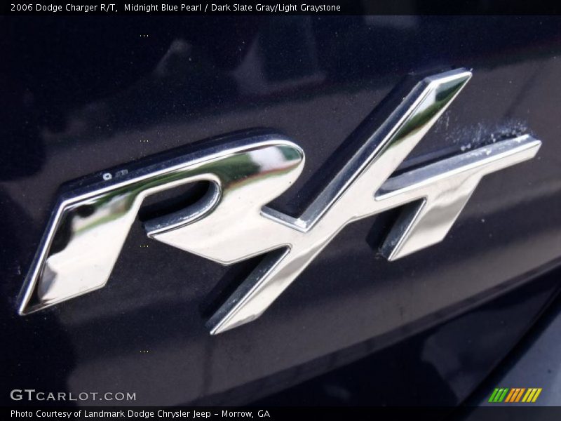 Midnight Blue Pearl / Dark Slate Gray/Light Graystone 2006 Dodge Charger R/T
