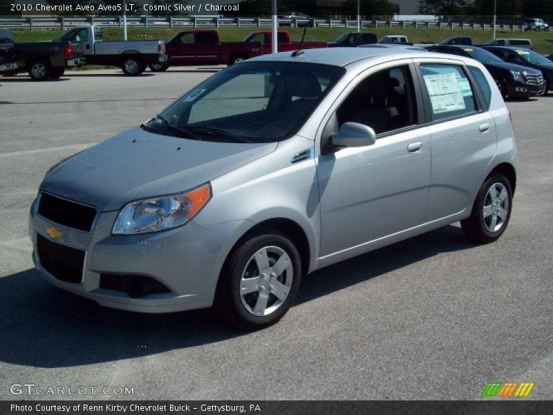 Cosmic Silver / Charcoal 2010 Chevrolet Aveo Aveo5 LT