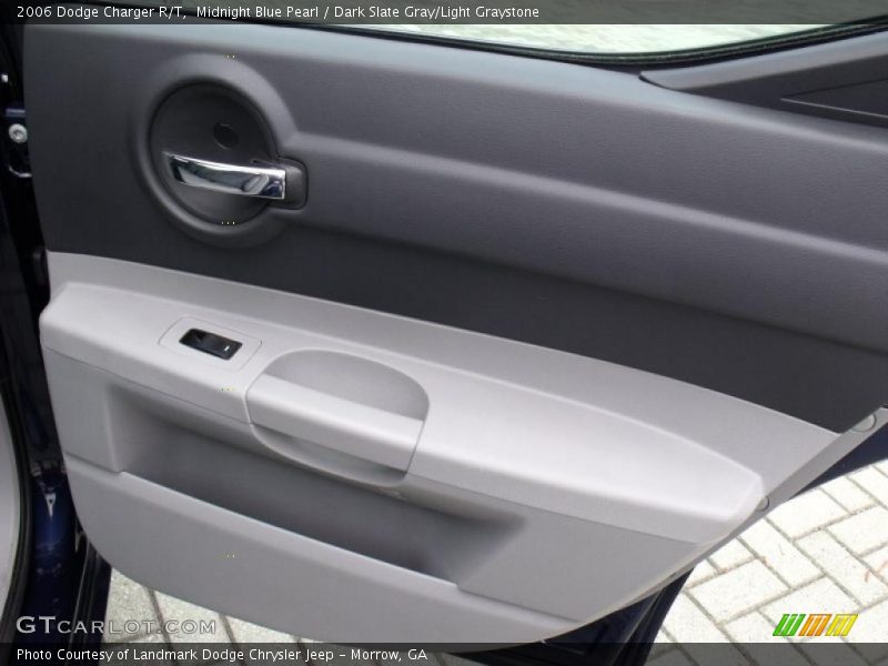 Midnight Blue Pearl / Dark Slate Gray/Light Graystone 2006 Dodge Charger R/T