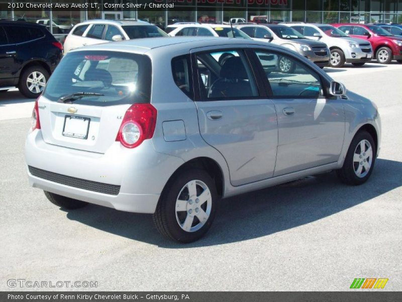 Cosmic Silver / Charcoal 2010 Chevrolet Aveo Aveo5 LT