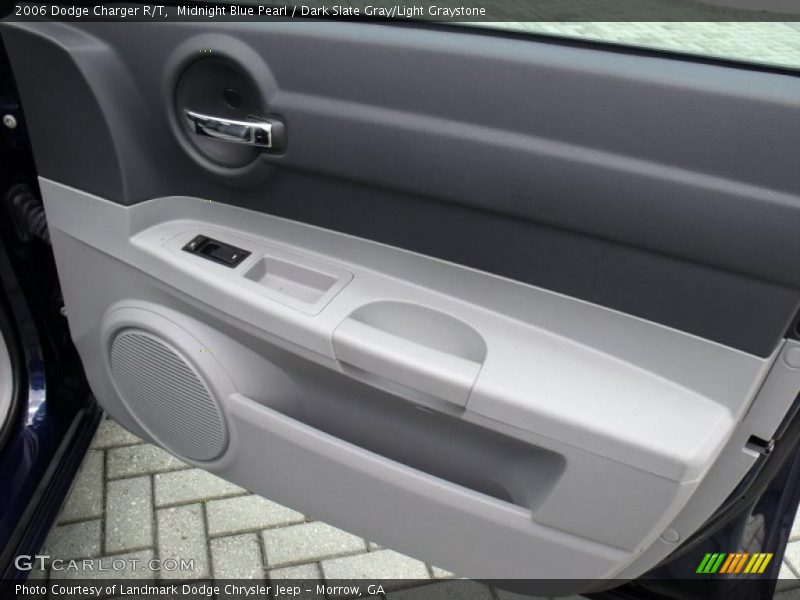 Midnight Blue Pearl / Dark Slate Gray/Light Graystone 2006 Dodge Charger R/T