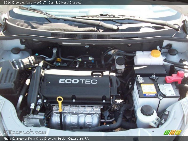 Cosmic Silver / Charcoal 2010 Chevrolet Aveo Aveo5 LT