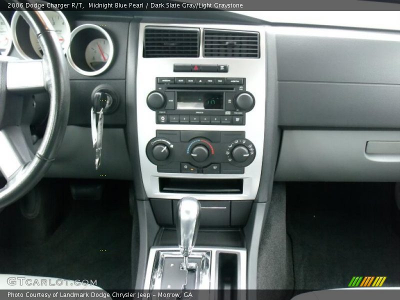Midnight Blue Pearl / Dark Slate Gray/Light Graystone 2006 Dodge Charger R/T