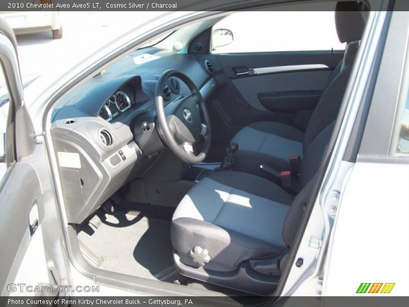 Cosmic Silver / Charcoal 2010 Chevrolet Aveo Aveo5 LT