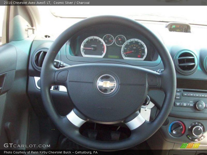 Cosmic Silver / Charcoal 2010 Chevrolet Aveo Aveo5 LT