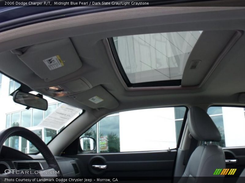 Midnight Blue Pearl / Dark Slate Gray/Light Graystone 2006 Dodge Charger R/T