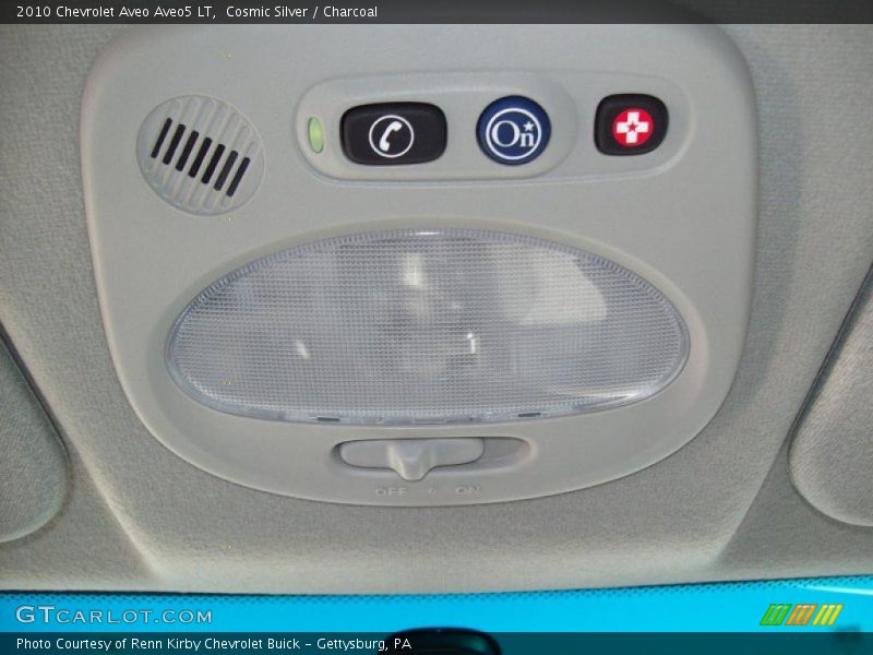 Cosmic Silver / Charcoal 2010 Chevrolet Aveo Aveo5 LT