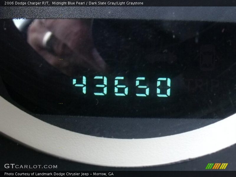 Midnight Blue Pearl / Dark Slate Gray/Light Graystone 2006 Dodge Charger R/T