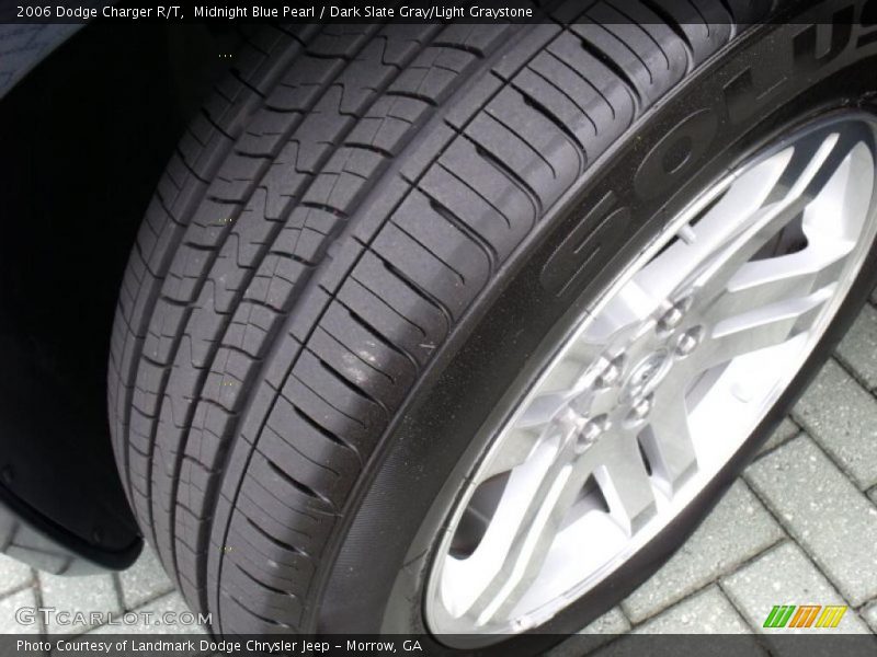 Midnight Blue Pearl / Dark Slate Gray/Light Graystone 2006 Dodge Charger R/T